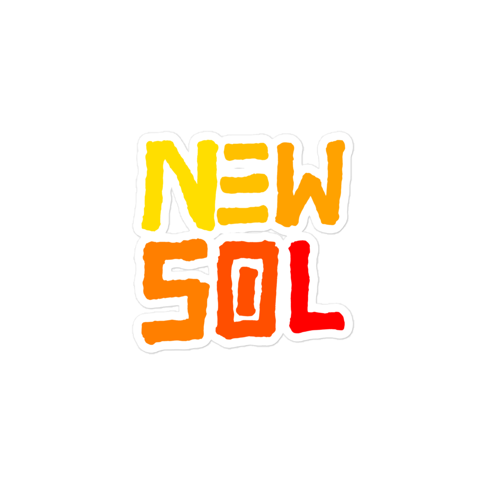 Bubble-free stickers (Sunset)