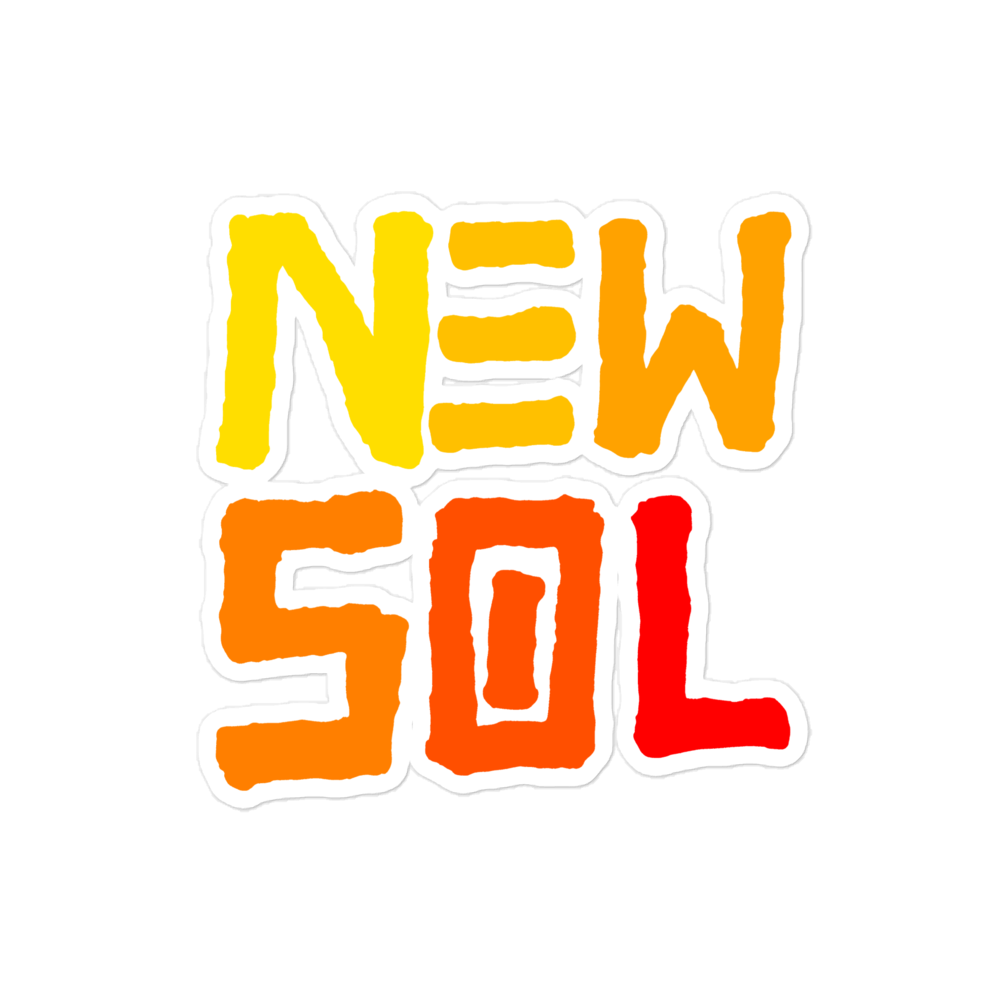 Bubble-free stickers (Sunset)