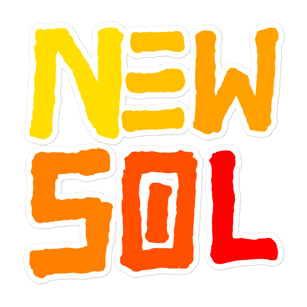 Bubble-free stickers (Sunset)