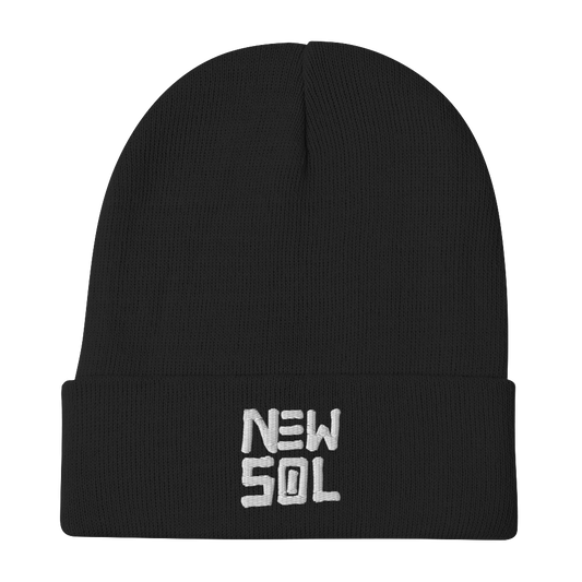 Embroidered Beanie